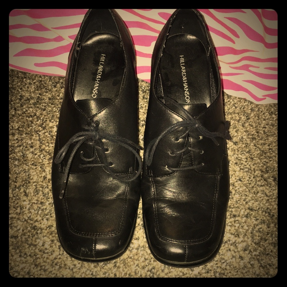 Leather High Heels